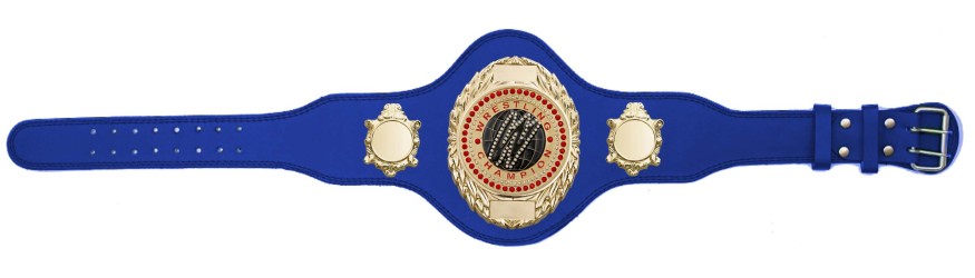 WRESTLING CHAMPIONSHIP BELT-PLT286/G/WRESTGEMG-4 COLOURS
